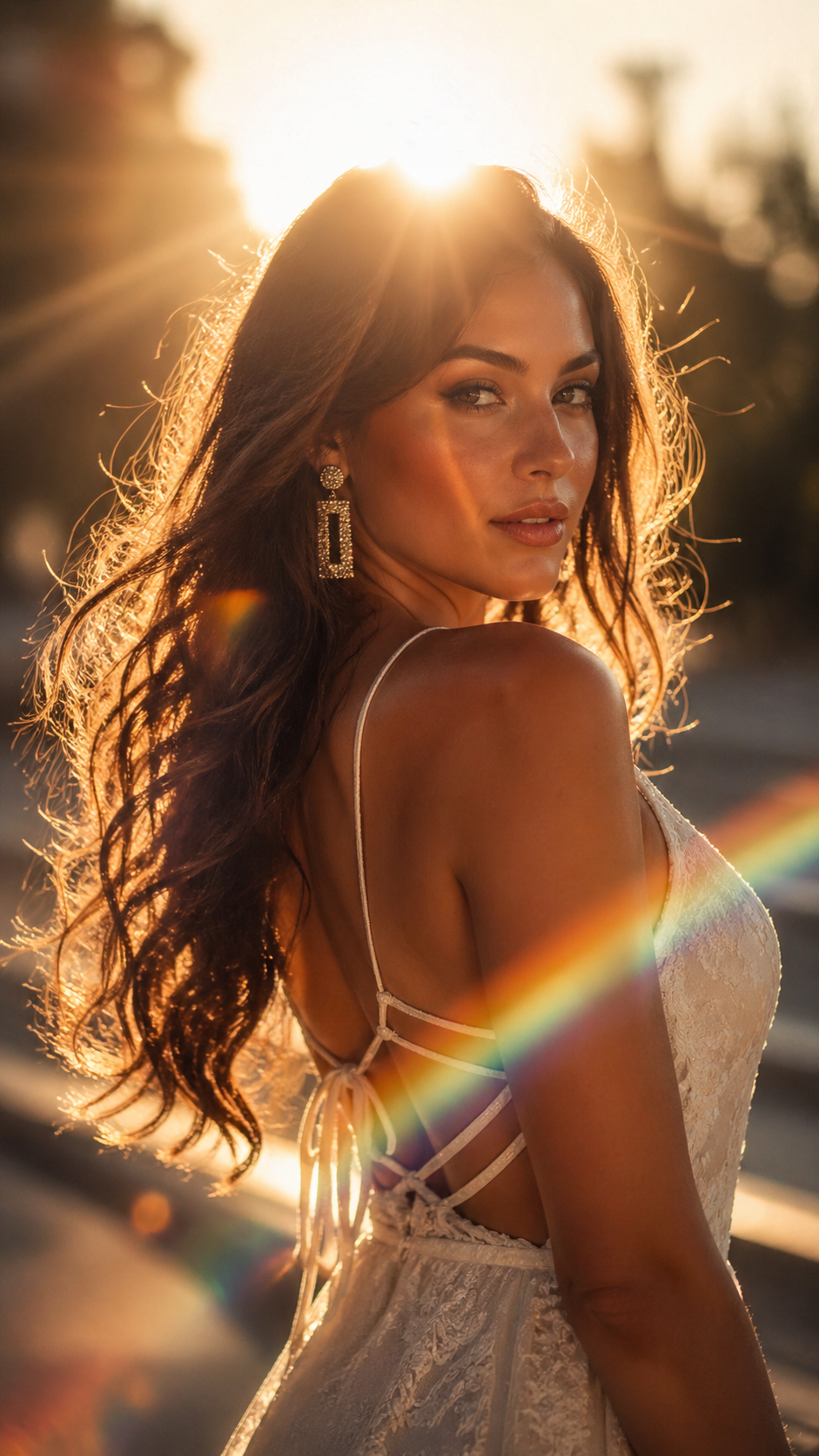 Dreamy Golden Hour Editorial Prompt